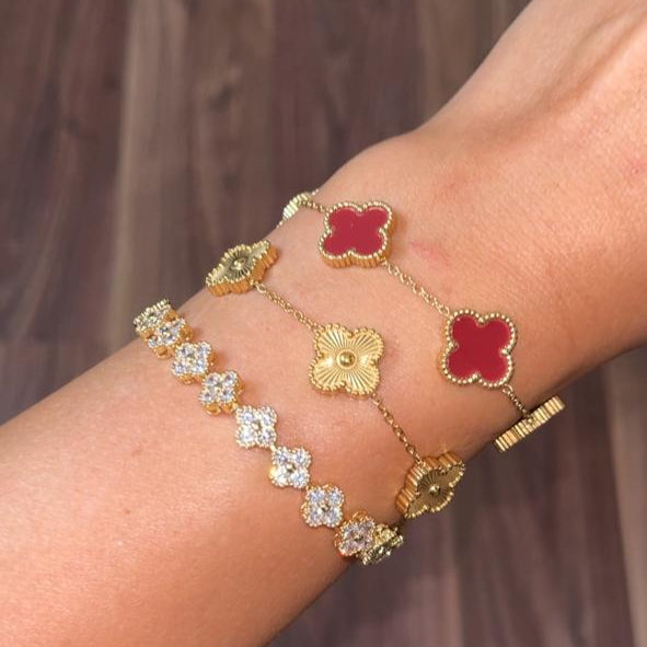 Red Van Cleef Bracelet