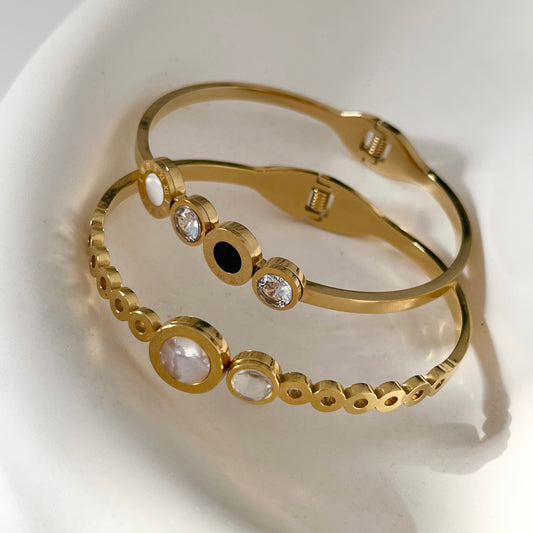 Black Bvlgari Bracelet