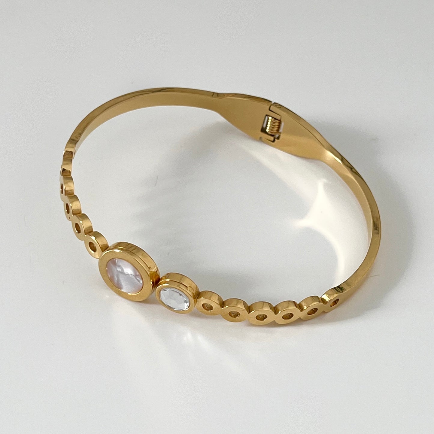 White Bvlgari Bracelet
