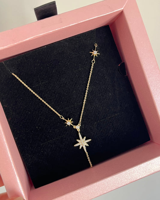 Starburst Drop Necklace