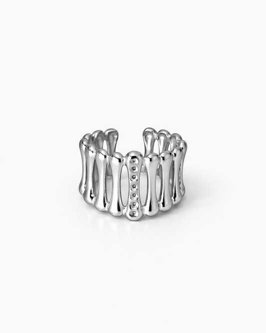 Bones Silver Ring