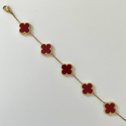 Red Van Cleef Bracelet
