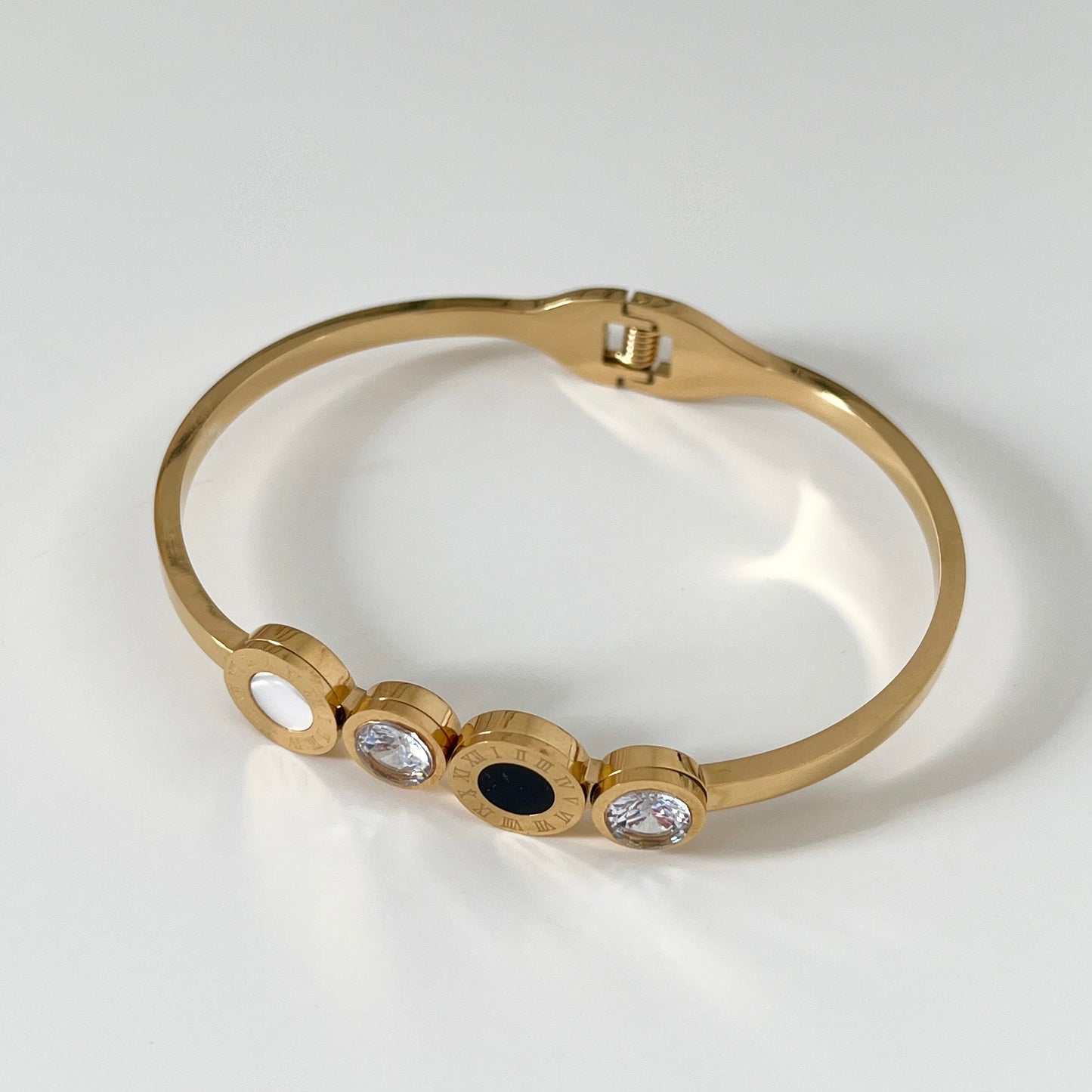 Black Bvlgari Bracelet