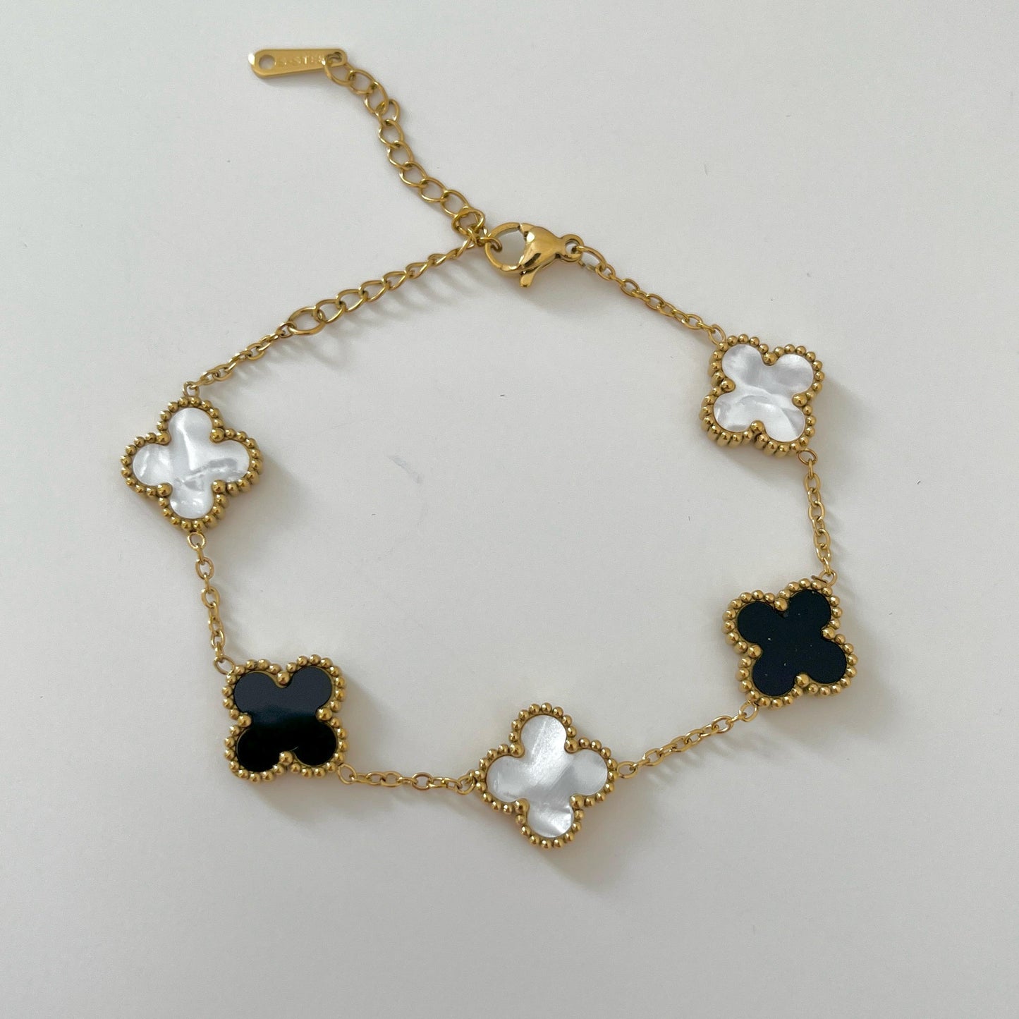 Black and White Van Cleef Bracelet