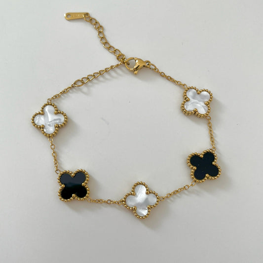 Black and White Van Cleef Bracelet